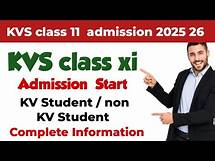 Video thumbnail for KVS class 11 admission 2025-26 | Class 11 admission 2025-26 | kendriya vidyalaya admission #kvs |