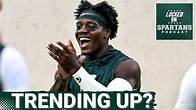 Video thumbnail for MSU football GOT BETTER during transfer portal cycle; Can Spartans survive without elite edge?