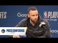 Video thumbnail for Stephen Curry Recaps Warriors Game 3 Win Over Rockets