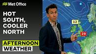 Video thumbnail for Met Office Afternoon Weather Forecast 01/05/2025 - Largely sunny, isolated showers