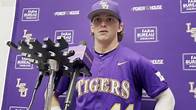 Video thumbnail for LSU baseball's Ashton Larson details his home run against Alabama
