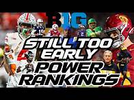 Video thumbnail for STILL Too Early Post Spring Big Ten Power Rankings