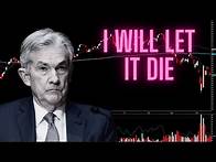 Video thumbnail for Jerome Powell's Comments put the Stock market in a scary position. WE WILL NOT HELP