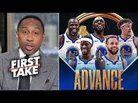 Video thumbnail for FIRST TAKE | Stephen A. GOES CRAZY Warriors CRUSH Rockets 103-89 in Game 7, face T-Wolves in 2nd-Rd