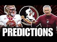 Video thumbnail for Florida State Seminoles 2025 *PREDICTIONS*