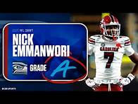 Video thumbnail for 2025 NFL Draft Grades: Seahawks receive 'A' for selecting S Nick Emmanwori at No. 35 overall