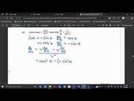 Video thumbnail for CSEC Add Math Paper 2 worked solutions - June 2024 - Question 4(b)