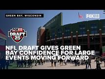 Video thumbnail for NFL Draft gives Green Bay confidence for large events moving forward