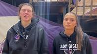 Video thumbnail for IHSAA girls basketball: Lanesville falls to Borden