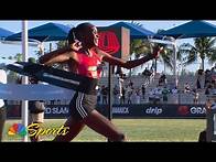 Video thumbnail for Agnes Jebet Ngetich staves off Medina Eisa for GRITTY 5000m win at Grand Slam Miami | NBC Sports