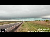Video thumbnail for Mesmerizing Supercell Thunderstorm with Wall Cloud on April 29, 2025 in Post, TX!