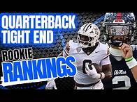 Video thumbnail for 2025 Fantasy Football - TOP 10 ROOKIE RANKINGS - QB & TE - Dynasty Fantasy Football