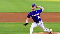 Video thumbnail for LSU coach Jay Johnson details Ashton Larson's injury he suffered v NSU