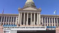 Video thumbnail for Oklahoma lawmakers urge Supreme Court to reconsider same-sex marriage ruling