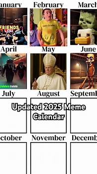 Video thumbnail for The Ultimate 2025 Meme Calendar 📅🤣 – Each Month Just Gets Crazier!