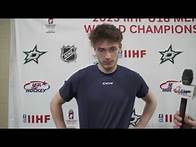 Video thumbnail for Radim Mrtka | World U18 Championship Quarterfinal Post-Game