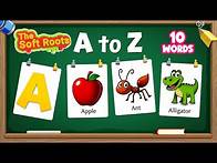 Video thumbnail for 🌟 Learn 10 Words A to Z | Preschool Learning activities for 3 year olds at home