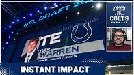 Video thumbnail for Indianapolis Colts Got INSTANT IMPACT Players in Tyler Warren, JT Tuimoloau