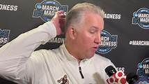 Video thumbnail for Purdue coach Matt Painter sums up NCAA Tournament loss to Houston