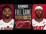 Video thumbnail for #1 CAVALIERS at #8 HEAT | FULL GAME 4 HIGHLIGHTS | April 28, 2025