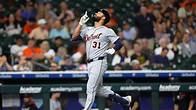 Video thumbnail for Riley Greene's solo homer (5)