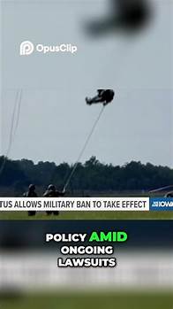 Video thumbnail for Trump's Transgender Military Ban Supreme Court Greenlights Policy