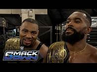 Video thumbnail for Street Profits plan on being WWE Tag Team Champions for a long time: SmackDown, April 25, 2025