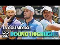 Video thumbnail for LIV Golf Mexico: Round One Highlights | LIV on FOX