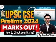 Video thumbnail for UPSC Prelims 2024 Marks Released! Check Your Score Now! | StudyIQ IAS