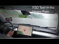 Video thumbnail for FSD Test in the Heavy Rain