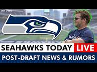 Video thumbnail for Seahawks News LIVE: NFL Draft Reaction + Noah Fant Trade? + UDFA Grades & Depth Chart Update