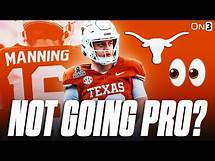 Video thumbnail for Why Arch Manning Will NOT Leave Texas Early For NFL Draft