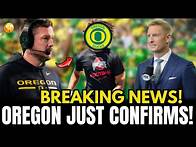 Video thumbnail for EXCLUSIVE NOW: THIS STATEMENT GAVE THE TALK IN OREGON DUCKS! NEWS OREGON DUCKS TODAY