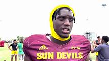 Video thumbnail for Chamon Metayer details starting role, process with ASU football