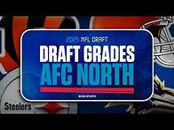 Video thumbnail for Draft Grades for EACH AFC North team | 2025 NFL Draft
