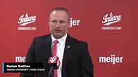 Video thumbnail for IU coach Darian DeVries says Kentucky, Marquette on non-conference schedule for 2025-26 season