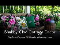 Video thumbnail for Top 30 Rustic Elegance Decor Ideas for a Shabby Chic Cottage Vibe