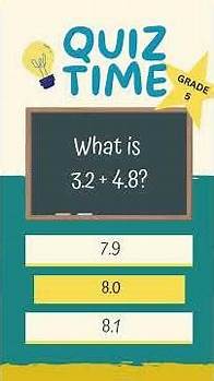 Video thumbnail for 🏆📚 GRADE 5 MATH CHALLENGE QUIZ 1! 📚🏆 #maths #quiz #shorts