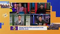 Video thumbnail for What should Vikings do with No. 24 pick in 2025 NFL Draft | 'GMFB'