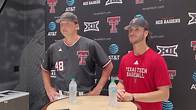 Video thumbnail for Mac Heuer, Tyler Boudreau on Texas Tech baseball split with Arizona