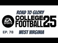Video thumbnail for EA Sports College Football 25 - West Virginia @ Colorado - HB RTG - Ep. 78 (PS5 Gameplay)