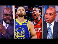 Video thumbnail for Inside the NBA REACTS to Warriors vs Rockets Game 2 Highlights