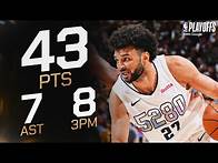 Video thumbnail for Jamal Murray Makes It Look EASY In Game 5! | April 29, 2025