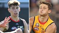 Video thumbnail for Saint to debut amid Crow blow, mixed Roos news; gun’s agonising wait over: AFL Team Tips