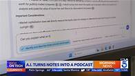 Video thumbnail for Google's AI tool that turns your notes into a podcast