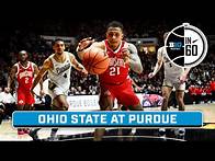 Video thumbnail for Ohio State at Purdue | Jan. 21, 2025 | Big Ten Men's Basketball | B1G Basketball in 60