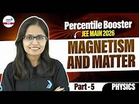 Video thumbnail for Magnetism and Matter Part 5 | Class 12 Physics | JEE Main 2026 | LIVE | @InfinityLearn-JEE