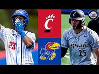 Video thumbnail for Cincinnati vs #25 Kansas (INCREDIBLE GAME!) | 2025 College Baseball Highlights