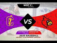 Video thumbnail for 2025 TSSAA Baseball District 15 3A Winners' Bracket Covington vs Brighton