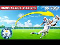 Video thumbnail for The Unbreakable NFL Records